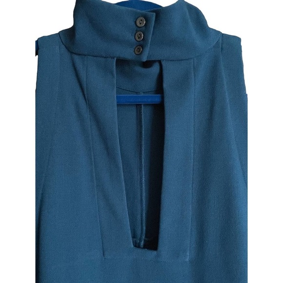 Free People Womens Goldie Sapphire Mock Neck Shift Tunic Dress Size XS - Picture 5 of 7